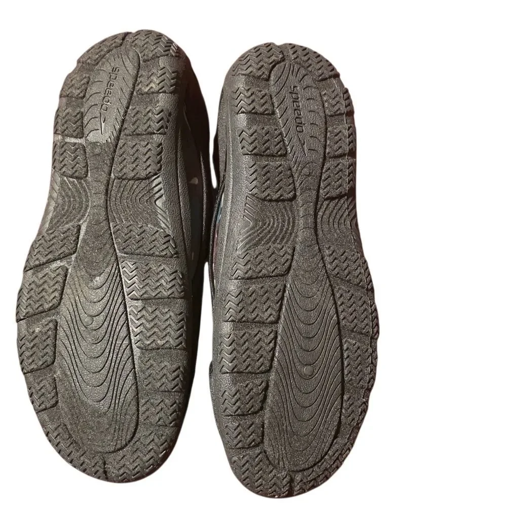 Speedo Kids Black and Camo Water Shoes